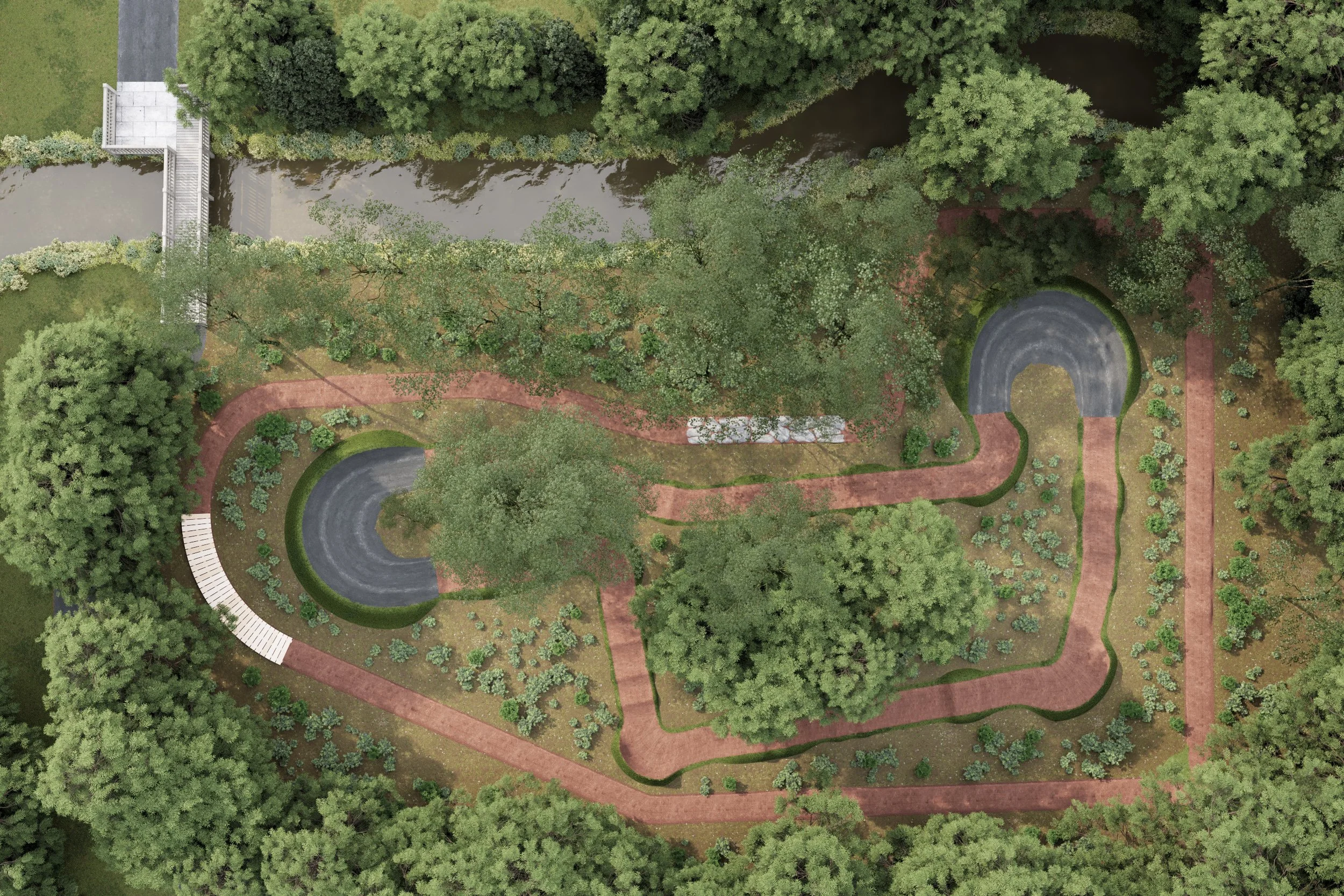 Bike Track at Meadowbrook