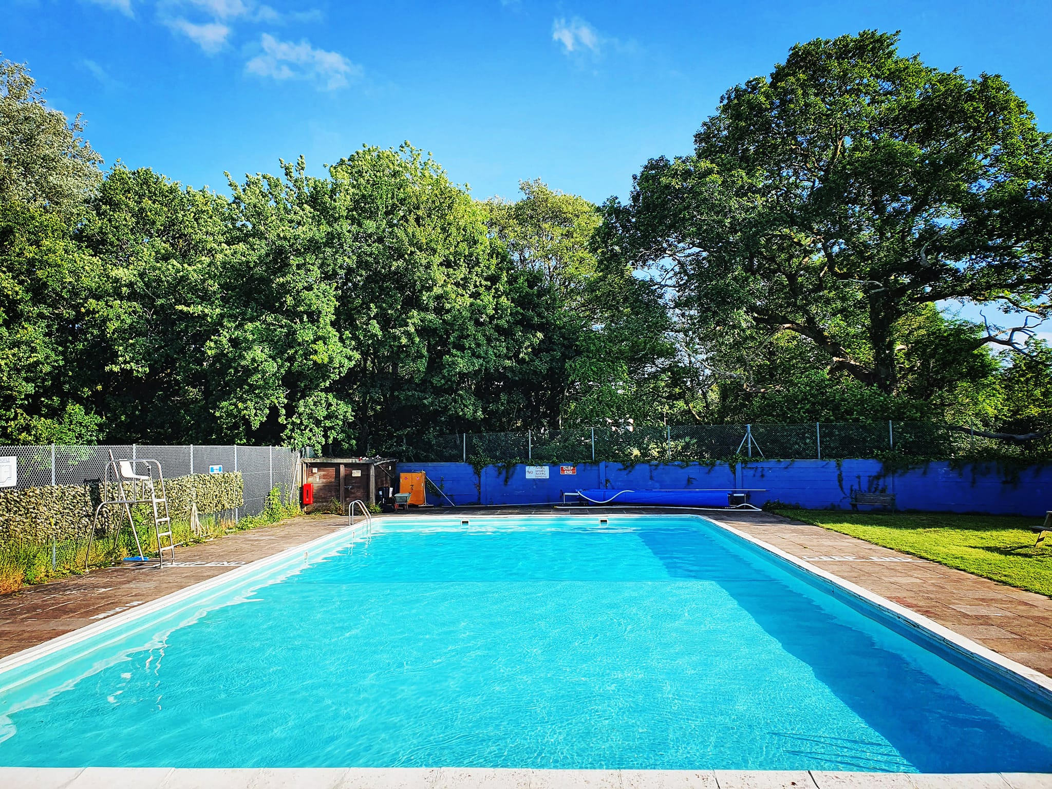 Community swimming at Dartington