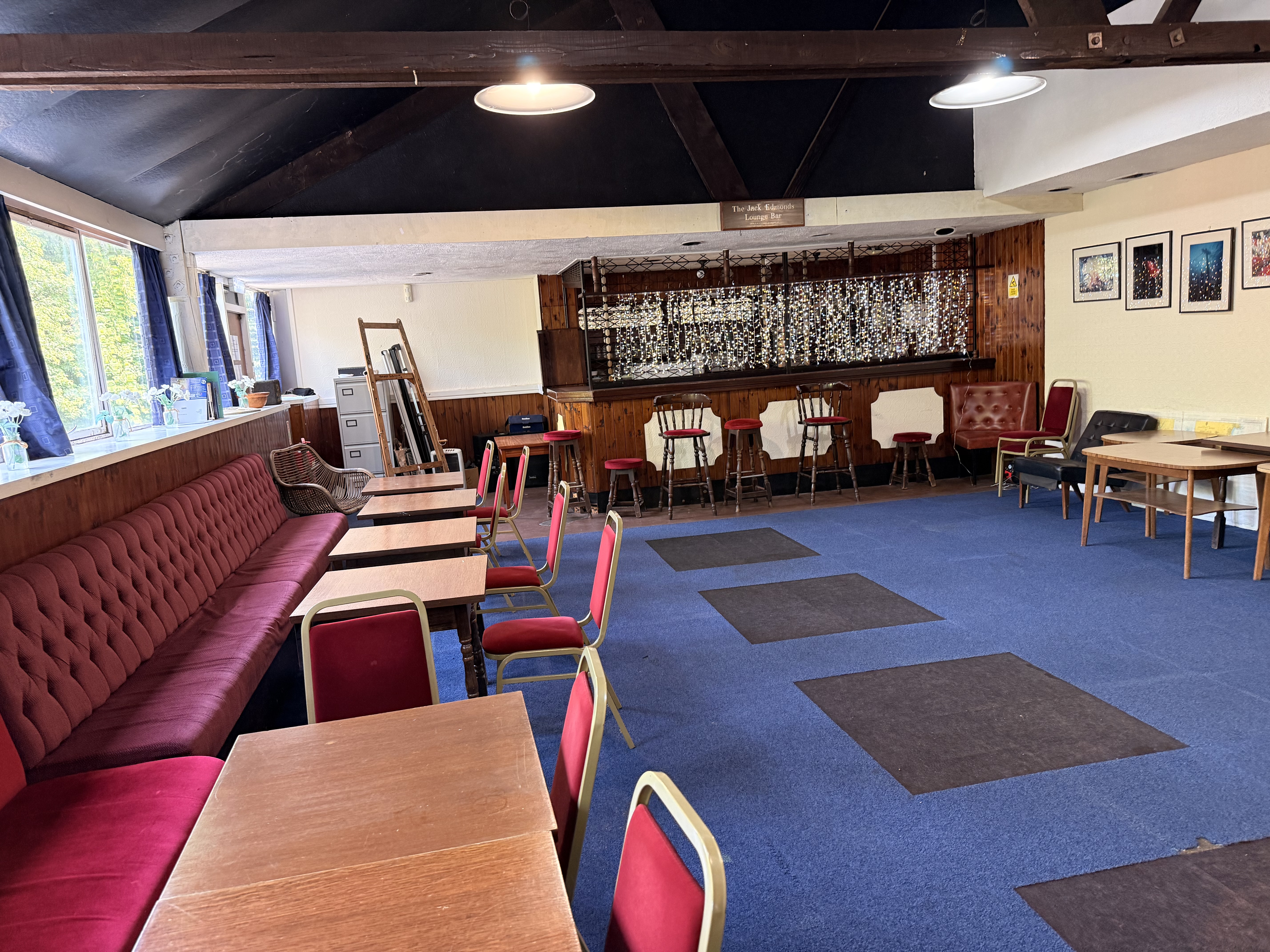 The lounge interior